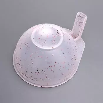 Миска для окрашивания волос с насадками для ушей, миска для размешивания краски для волос, аппликатор для укладки волос, аксессуары для укладки розовый