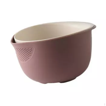 Миска для полоскания фруктов Layer Kitchen красный