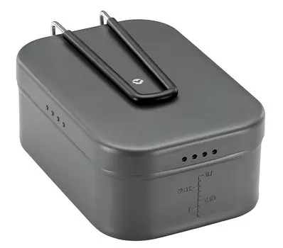 Миска для риса Camping Moon Extra Thick Mestin 2 больших стакана с канавкой для предотвращения проливания и сливным отверстием Outdoor Extra Thick Mestin Rice Bowl Camping Disaster