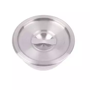 Миска для риса из нержавеющей стали 304 с крышкой, миска для супа, миска для риса на пару, детская маленькая миска с защитой от ожогов, кухонные инструменты