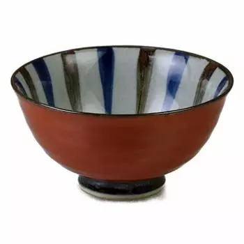 Миска для риса Ranchant Mini Rice Vermilion Inner N830542 Arita Made in Japan, многоцветная, Jugusa, 10,85,5 см, Ware,
