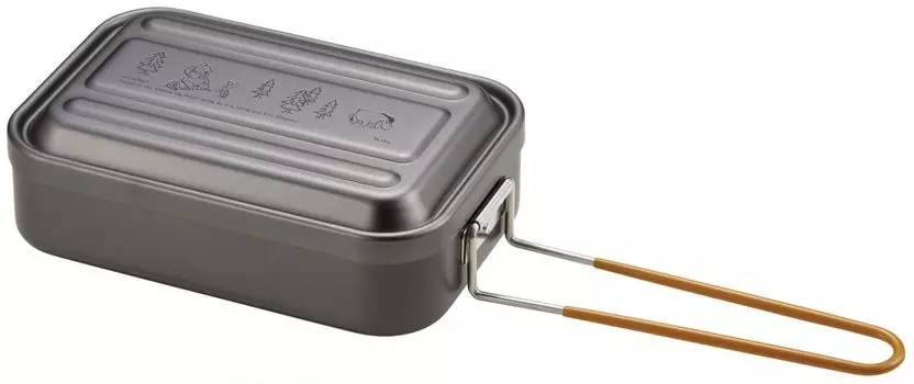 Миска для риса Skater из алюминия Mestin для улицы с весами 850 мл Disney Winnie the Pooh AFTM8N-A