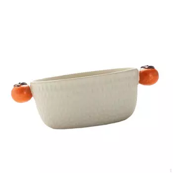 Миска для сервировки супа и салата объемом 1400 мл, идеально подходит для встреч и мероприятий хурма