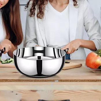 Миска для смешивания Металлические яйца Тесто для приготовления густого салата для приготовления пищи