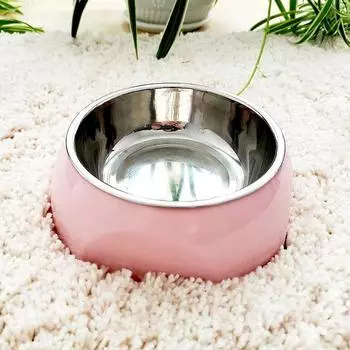 Миска для собак из нержавеющей стали, нескользящая, для питья воды, для кормления кошек, миска для домашних животных, товары для животных, аксессуары для домашних животных, миска для собак