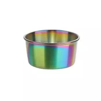 Миска для соуса горчичного/салатного/томатного, нержавеющая сталь, креативная соусница S