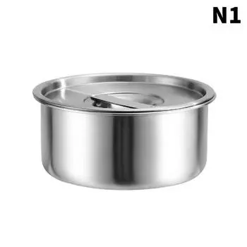 Миска для варки яиц на пару из нержавеющей стали с крышками, кухонная посуда, миска для фруктового салата, десерта, супа, контейнер для еды, миска для рисовой лапши