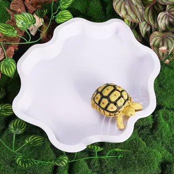 Миска для воды для рептилий white