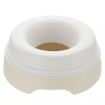 Миска для воды Richel Dog 500 для собак и маленьких собак цвета слоновой кости, устойчивая к проливам, для сверхмаленьких собак, слоновая кость