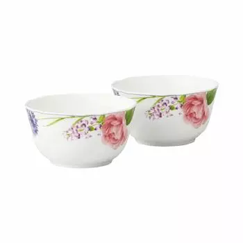 Миска Noritake 11 см 350 см3 Coco Fleur Подходит для микроволновой печи Можно мыть в посудомоечной машине 2 костяного фарфора (Парный набор) Р97335/4960