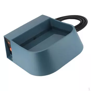 Миска с подогревом для воды для собак и кошек, диспенсер для уличных собак на 68 унций