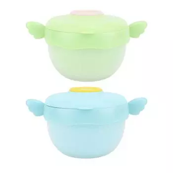 Миска с присоской для младенцев, наполненная водой, изолированная миска, детская миска для кормления из нержавеющей стали 316 Green