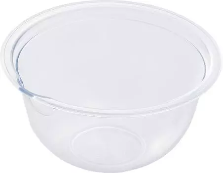 Миска Yoshikawa термостойкая для микроволновой печи, круглая, 15 см, изготовлена в Японии, небьющаяся, для готовки, Iroha