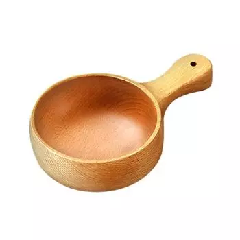 Миски для солений Деревянная специальная закуска Салатница Деревянная миска в японском стиле Десертная миска Креативная посуда Миски с ручками из бука