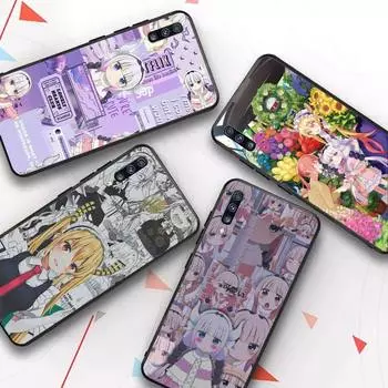 Чехол для телефона Miss Kobayashis Dragon Maid с аниме для Samsung S20 lite S21 S10 S9 plus для Redmi Note8 9pro для Huawei Y6 Samsung S20 lite