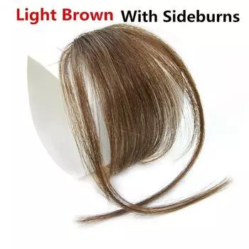 Мисс парик, челка на заколке, синтетическая воздушная челка, тонкая невидимая наращивание, прямой передний аккуратный парик для женщин