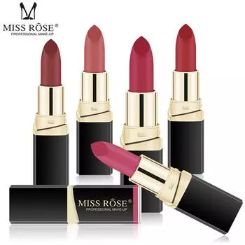 MISS ROSE 20 г/шт. Изысканная губная помада для девочек Квадратная сексуальная губная помада 10#