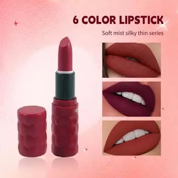 Miss Rose Of Lipstick Стойкая нелипкая чашка и водостойкая помада