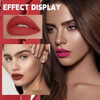 Miss Rose Of Lipstick Стойкая нелипкая чашка и водостойкая помада