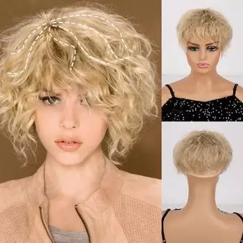 MISS WIG, женские наращивание волос, 3D воздушная челка, заколка с бахромой, топперы для волос от выпадения волос, женская повседневная одежда