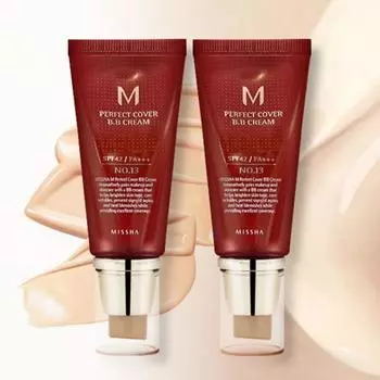 Missha 1+1 Perfect Cover BB Cream 50 мл, нет. 27/Нет. 27, 2 шт.