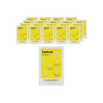 Missha Airy Adhesive Sheet Mask Лимон, 1 шт. x 20 шт.