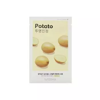 Missha Airy Adhesive Sheet Mask Potato 1 pack, 1 piece