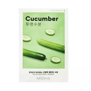 MISSHA Airy Fit Sheet Mask Cucumber 19 г * 10 листов
