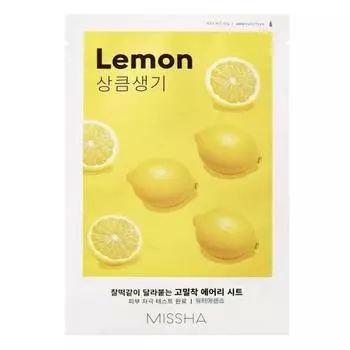 MISSHA Airy Fit Sheet Mask Lemon 19g * 10 листов