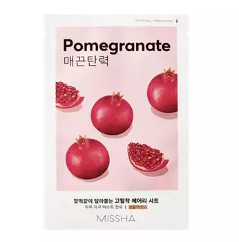 MISSHA Airy Fit Sheet Mask Pomegranate 19 г * 10 листов