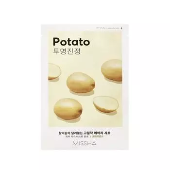 MISSHA Airy Fit Sheet Mask Potato 19 г * 10 листов