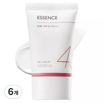 Missha All Around Safe Block Essence Sun SPF45 PA+++, 50ml, 6 pcs.