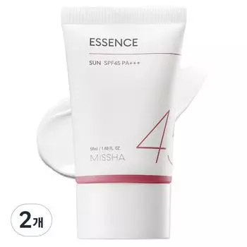 Missha All Around Safe Block Essence Sun SPF45 PA+++, 50ml, 2 units