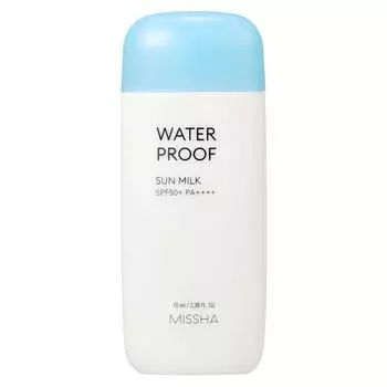 Missha All Around Safe Block водостойкое солнцезащитное молочко SPF50+ PA++++, 70 мл, 1 шт.