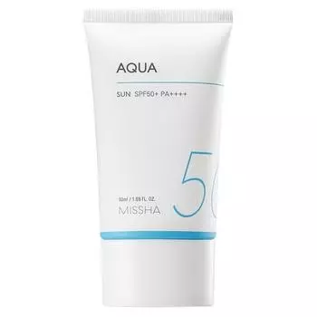Missha Allaround Safe Block Aqua Sun Gel SPF50+ PA++++ корейская косметика