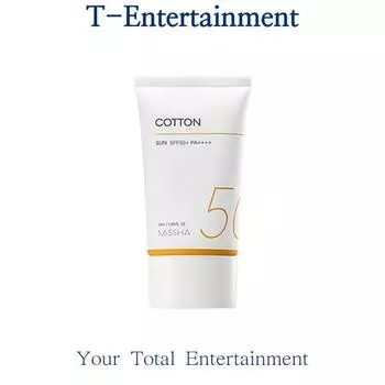[Missha] Allaround Safe Block Cotton Sun 50 мл SPF50+ PA++++ 50 мл 50ML