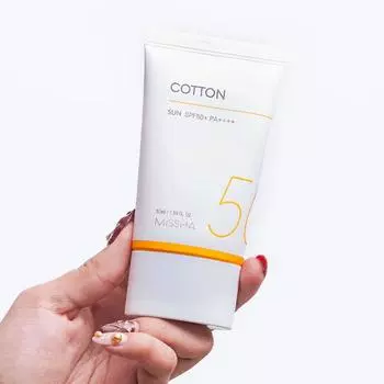 MISSHA Allaround Safe Block Cotton Sun 50мл (SPF50 +) 1 PCS