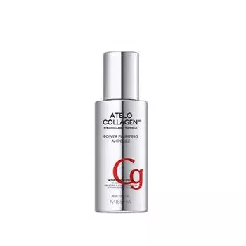 MISSHA Atelo Collagen Power Plumping Ampoule 50ml - увлажняющая ампула с коллагеном