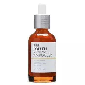 MISSHA Bee Pollen Renew Ampouler 40ml - Обновляющий ампульный крем с пчелиной пыльцой