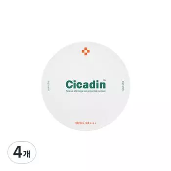 Missha Cicadin Rescue Ato Large Cushion Sun SPF50+ PA++++, 25g, 4 pieces