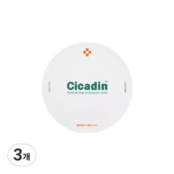 Missha Cicadin Rescue Ato Wang Sun Cushion SPF50+ PA++++, 25g, 3 pieces