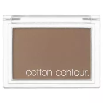 Missha Cotton Contour Pact Shading 4g, Smoked Hazel, 8 pcs.