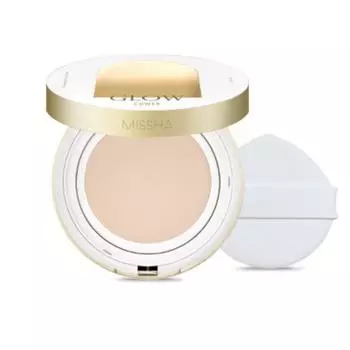 Missha Glow Cushion Light, No. 21 Vanilla, 2 pcs