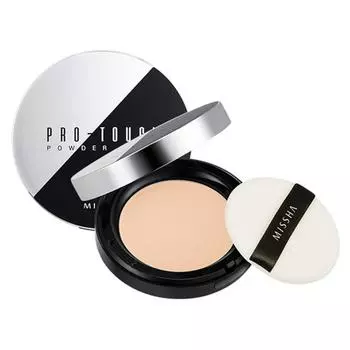 MISSHA Компактная пудра Pro Touch Powder Pact 10 г 1+1, нет. 23, 2 шт.