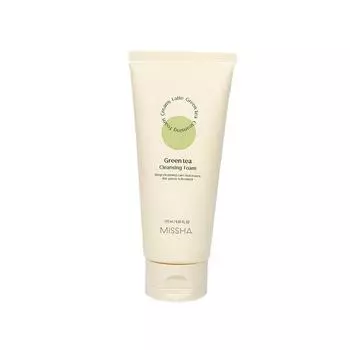 MISSHA Кремовая очищающая пенка с зеленым чаем и латте, 172 мл, 1 шт.