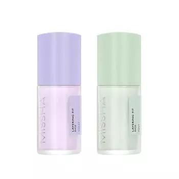 MISSHA Layering Fit Base 2 цвета, 35 мл, SPF15/PA+ (7 вариантов) Violet x 1PCS
