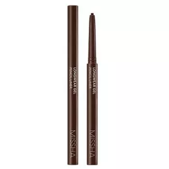 Missha Long Wear Gel Pencil Liner 0.14g, brick brown, 2 pcs.