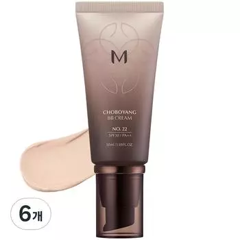 MISSHA M Beginner BB Cream SPF30 PA++ 50 мл, Нет. 22 Нежный бежевый, 6 шт.