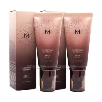 MISSHA M Beginner BB Cream SPF30 PA++ 50 мл, Нет. 21 Ярко-бежевый, 2 шт.
