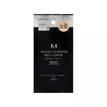 MISSHA M Cushion Foundation Neo Cover Refill Bright Skin Color No.21 (15g)